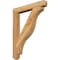 Ekena Millwork Funston Craftsman Rough Sawn Bracket, Western Red Cedar, 4"W x 32"D x 40"H BKT04X32X40FST04RWR - alternate 1